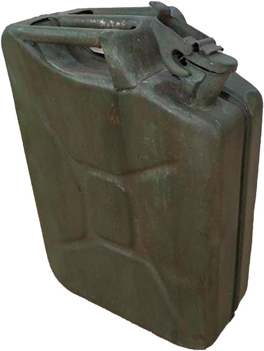 Metalen Bidon - Waterfles Fles - Hydratatie Onderweg - Afwerking Artesanal - 1 Aantal - Veelkleurig