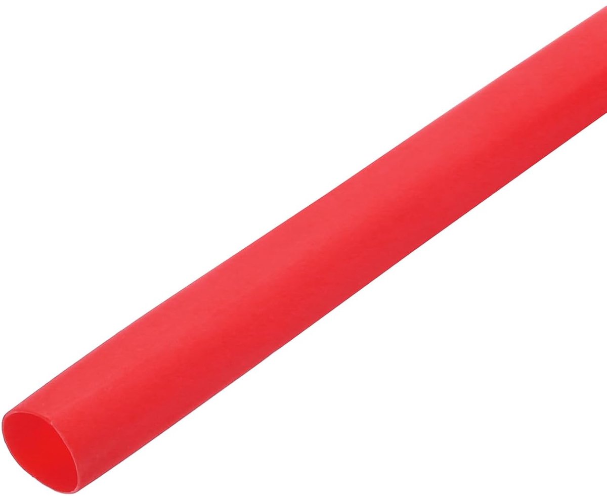 Krimpkous, 5 mm diameter 2:1, krimpkous, krimpkous, 3,1 m, krimpkous voor elektrische kabel, rood