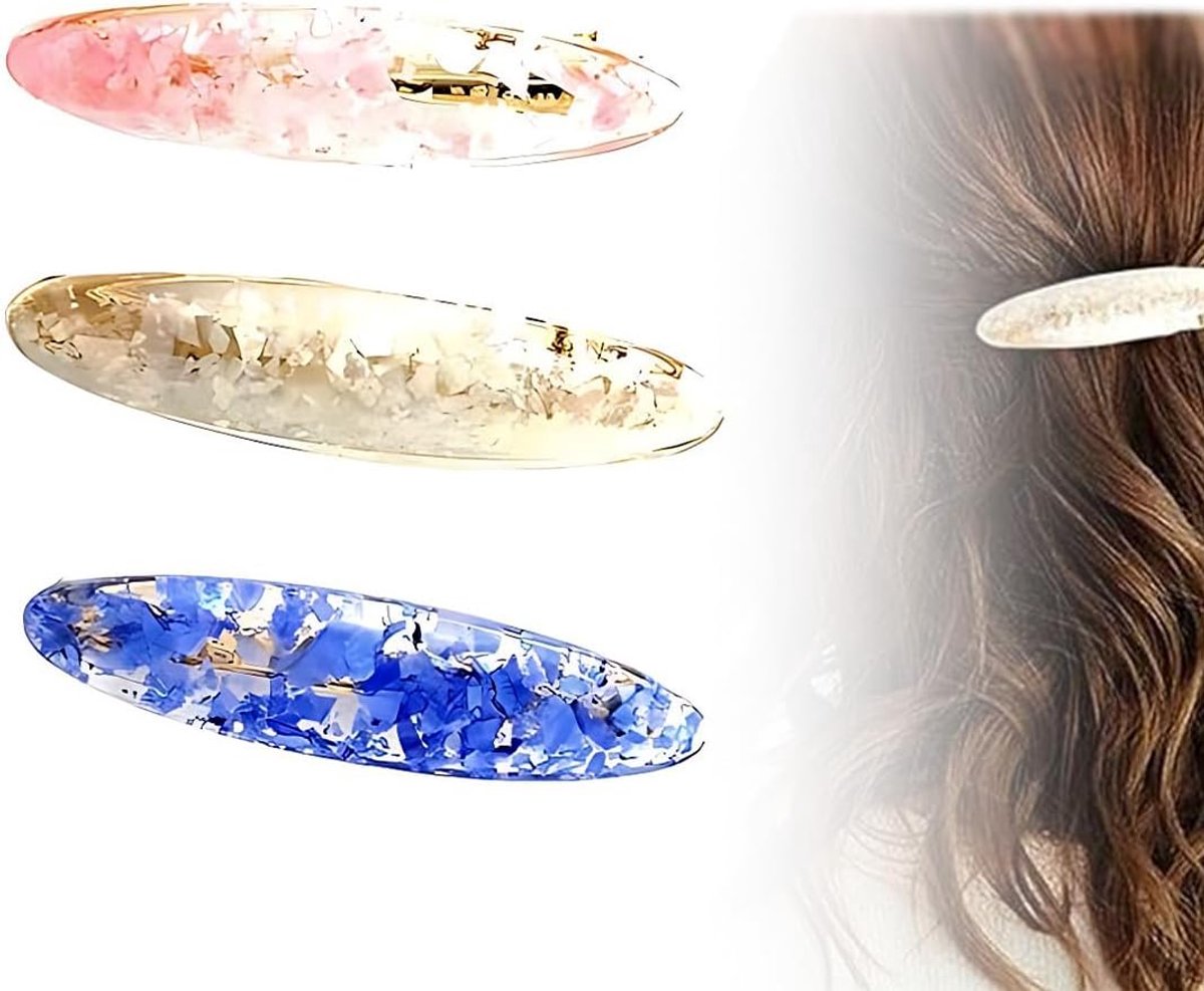 Haarspelden, Franse haarspelden, elegante haarspelden, veer, haarspelden voor vrouwen, lang en kort haar, dik en fijn
