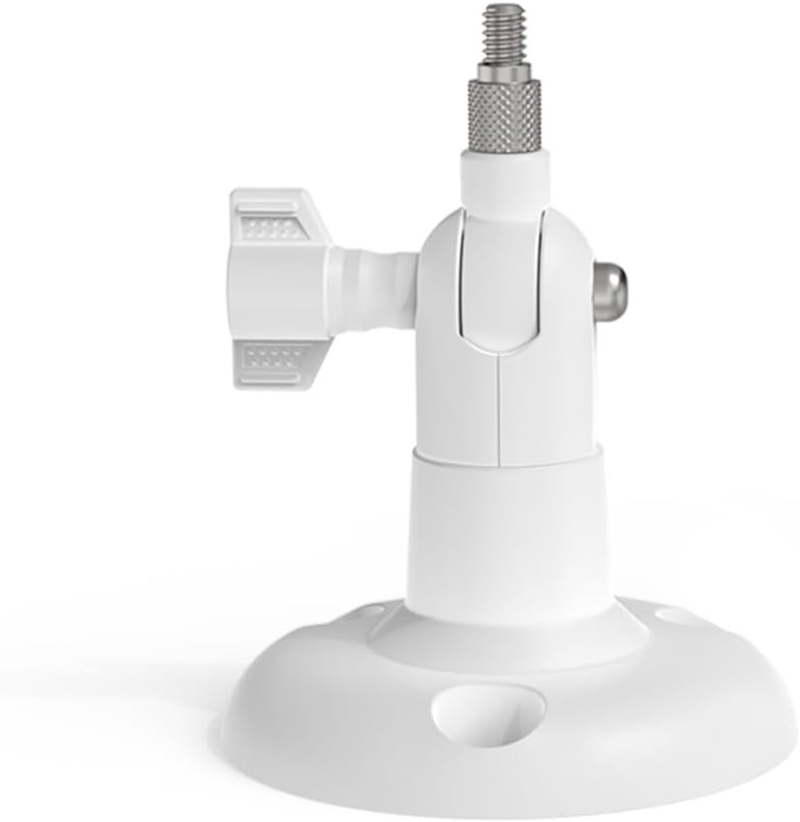 Wandhouder compatibel met Eufycam 1/2/2C/2C Pro/3/3C/E, Arlo Pro 2/3/4/Ultra 1&2/Essential, en andere camera's met 1/4" schroefdraad, wit | 1 stuk