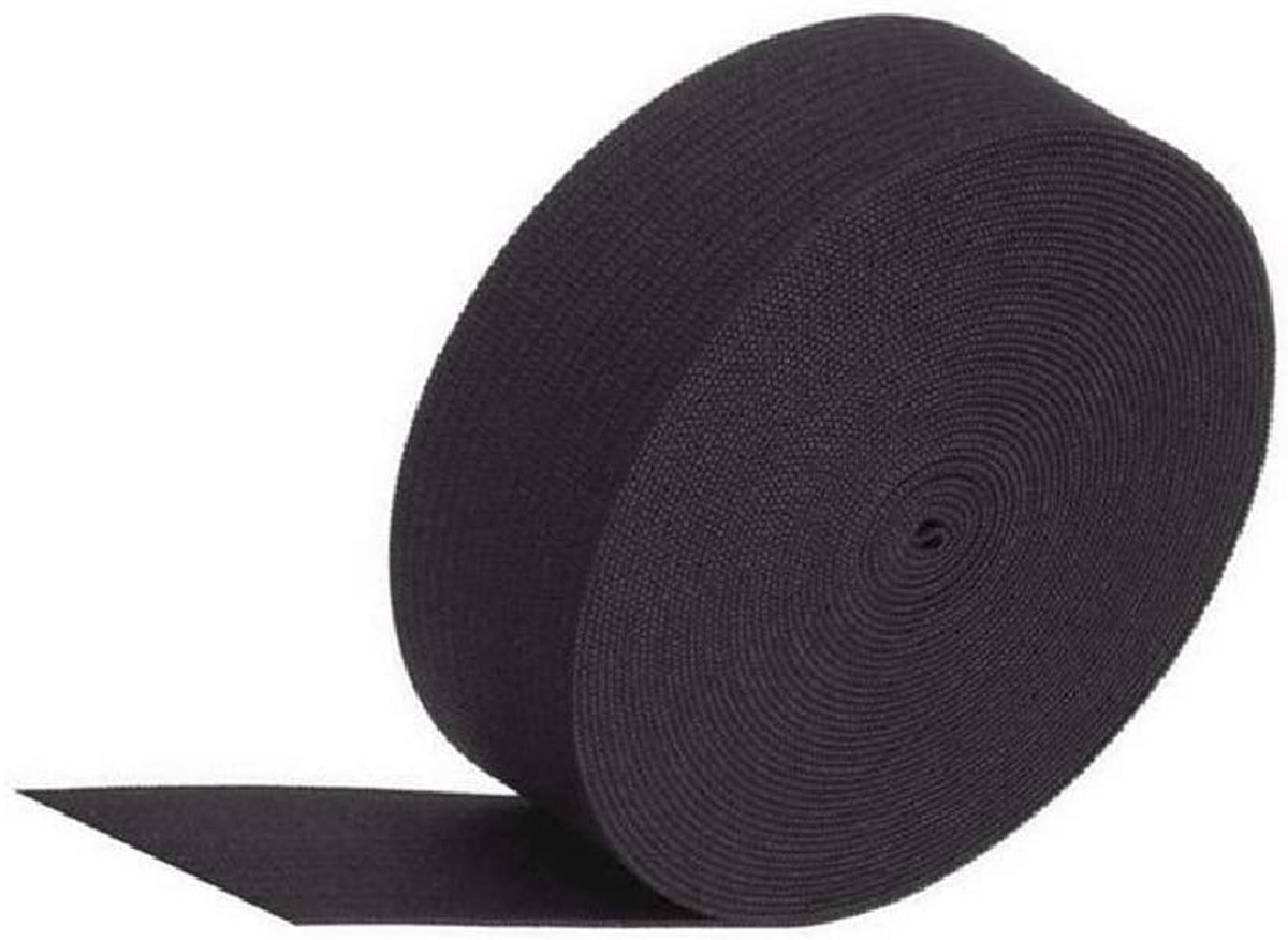 5 meter dikker hoge elasticiteit gebreide gevlochten elastische band draad rubber farbic koord string elastische spoel riem tailleband voor doe-het-zelf naaien ambachtelijke kleding accessoires