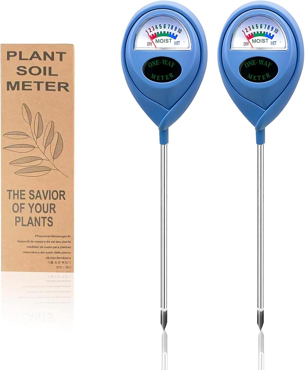 Vochtigheidsmeter voor planten, bodemvochtigheidsmeter, bodemvochtigheidsmeter, bodemvochtigheidsmeter, bodemtester voor tuinieren, gazon, tuin, landbouw, binnen en buiten