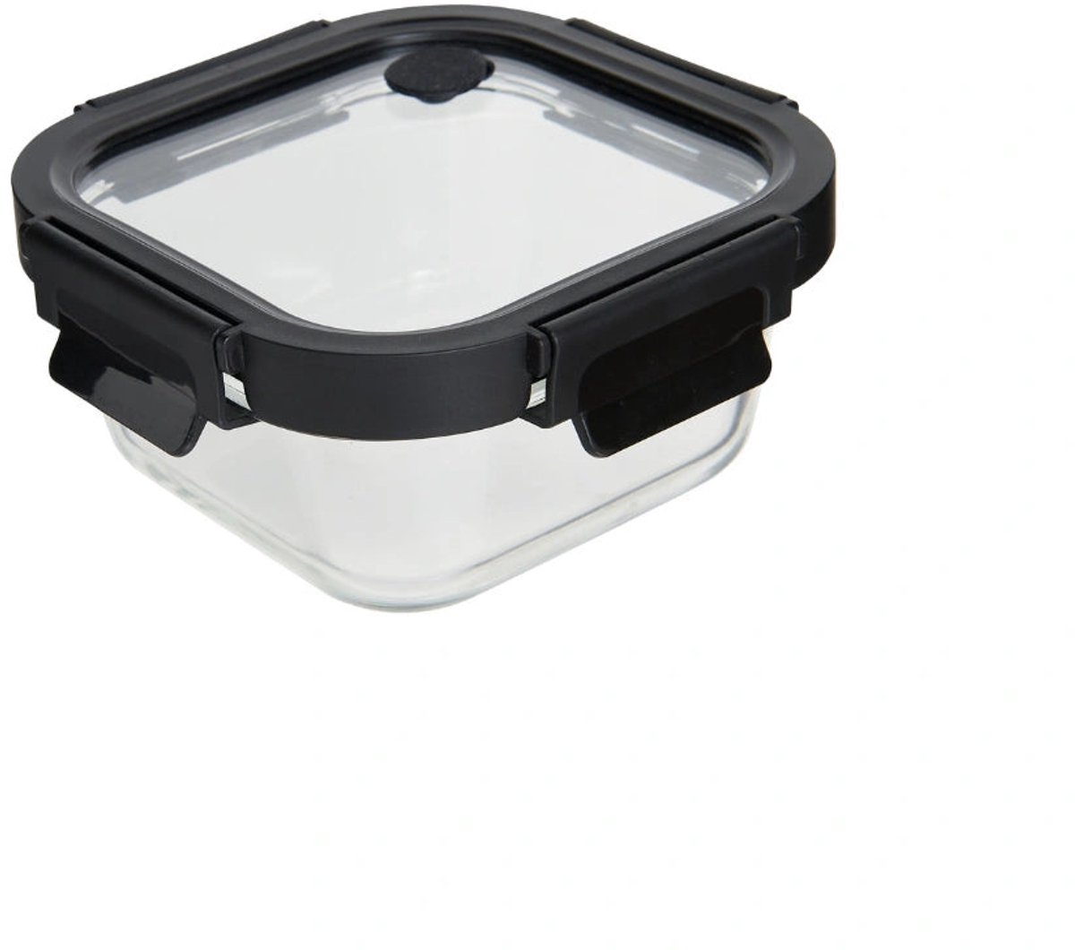 Vierkant vershoudbakje glas 750 ml Five® - Transparant - Met deksel | Vaatwasserbestendig | Magnetronbestendig | Luchtdicht | Diepvriesbestendig | BPA-vrij | Waterdicht