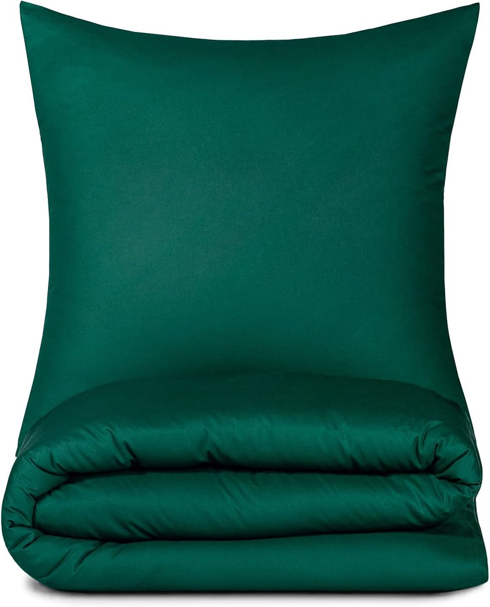 Dekbedovertrek 135 x 200 cm - 100% katoen - Super zacht - Geschikt voor alle seizoenen - SnelShoppen