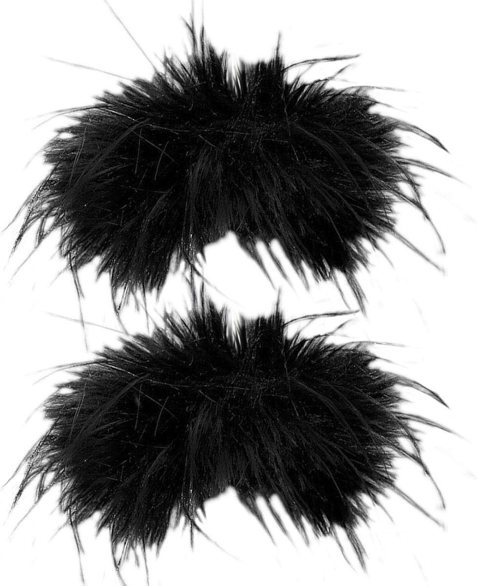 Vederarmbanden voor vrouwen - Klikarmband met decoratieve slaparmbanden - Haaraccessoires voor feestjes - SnelShoppen