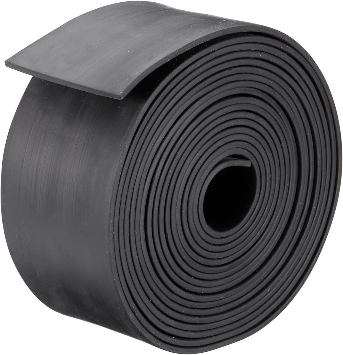 sourcing map Massief rubber strepen neopreen roll bekleding trillingen reductie mat 3mmx60mmx6m