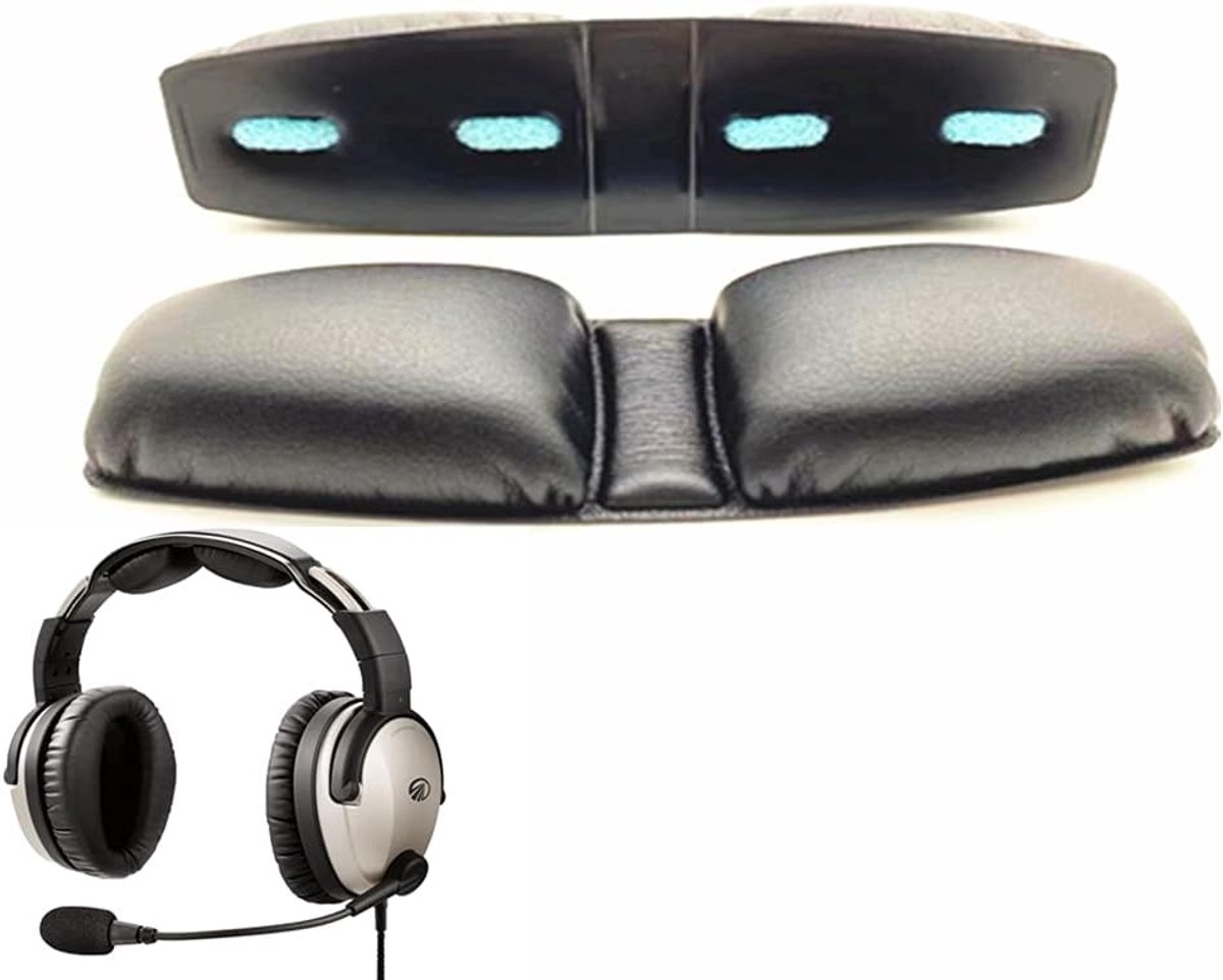 Oorkussens Zachte Oorkussens Oorafdichtingen voor Lightspeed Zulu Aviation Headset (Zulu Head Pad)