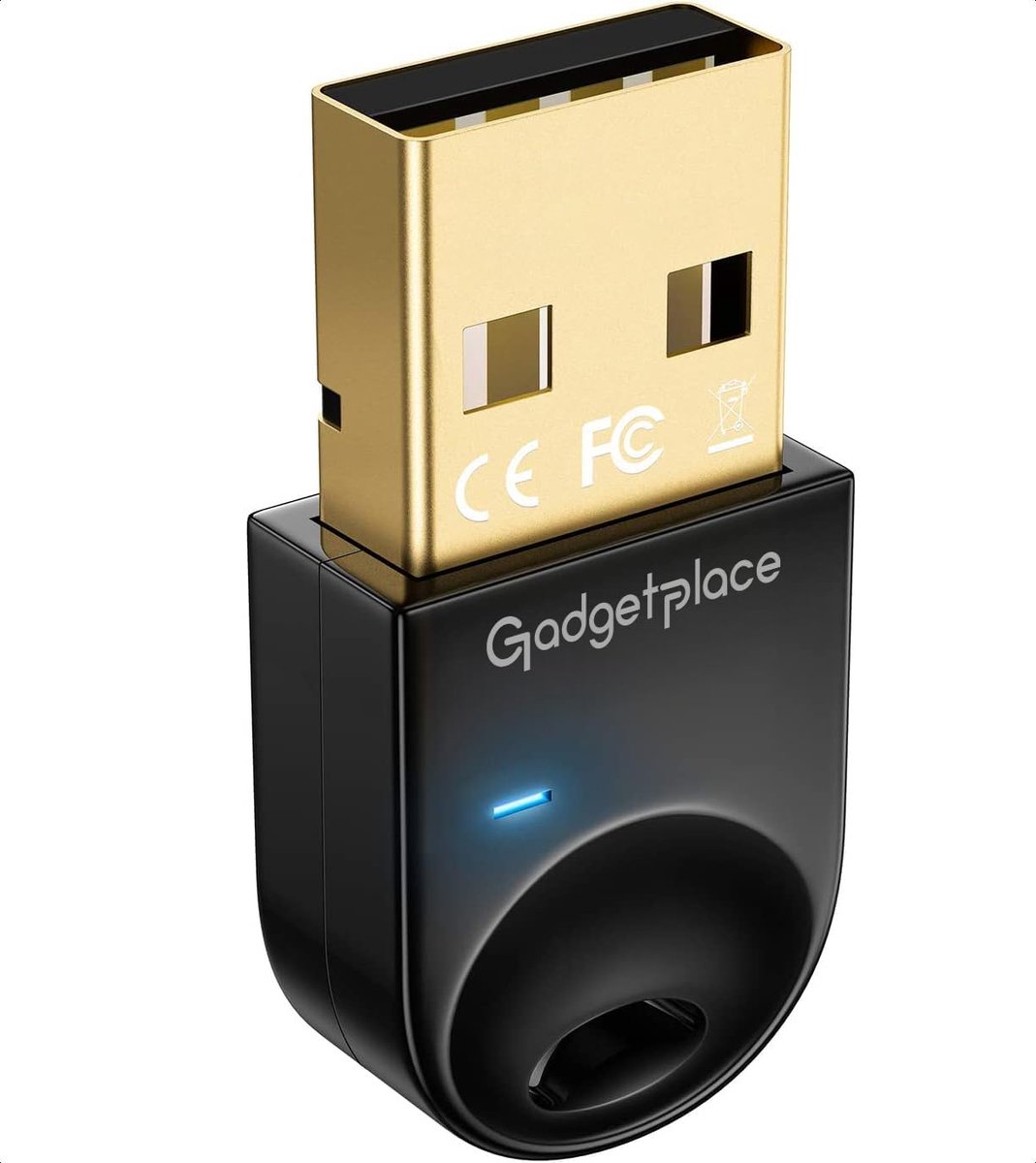 Bluetooth 5.1 adapter voor PC - USB dongle - Transmitter en receiver - Gemakkelijke verbinding - SnelShoppen