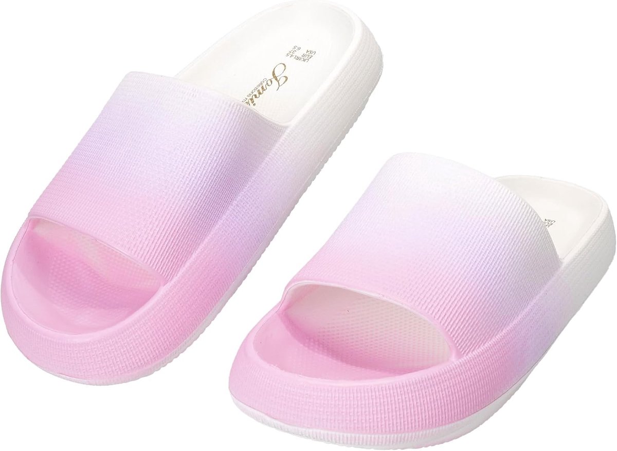 Badschoenen voor dames, doucheschoenen, lage slippers, teenslippers, zomer, brede damessandalen