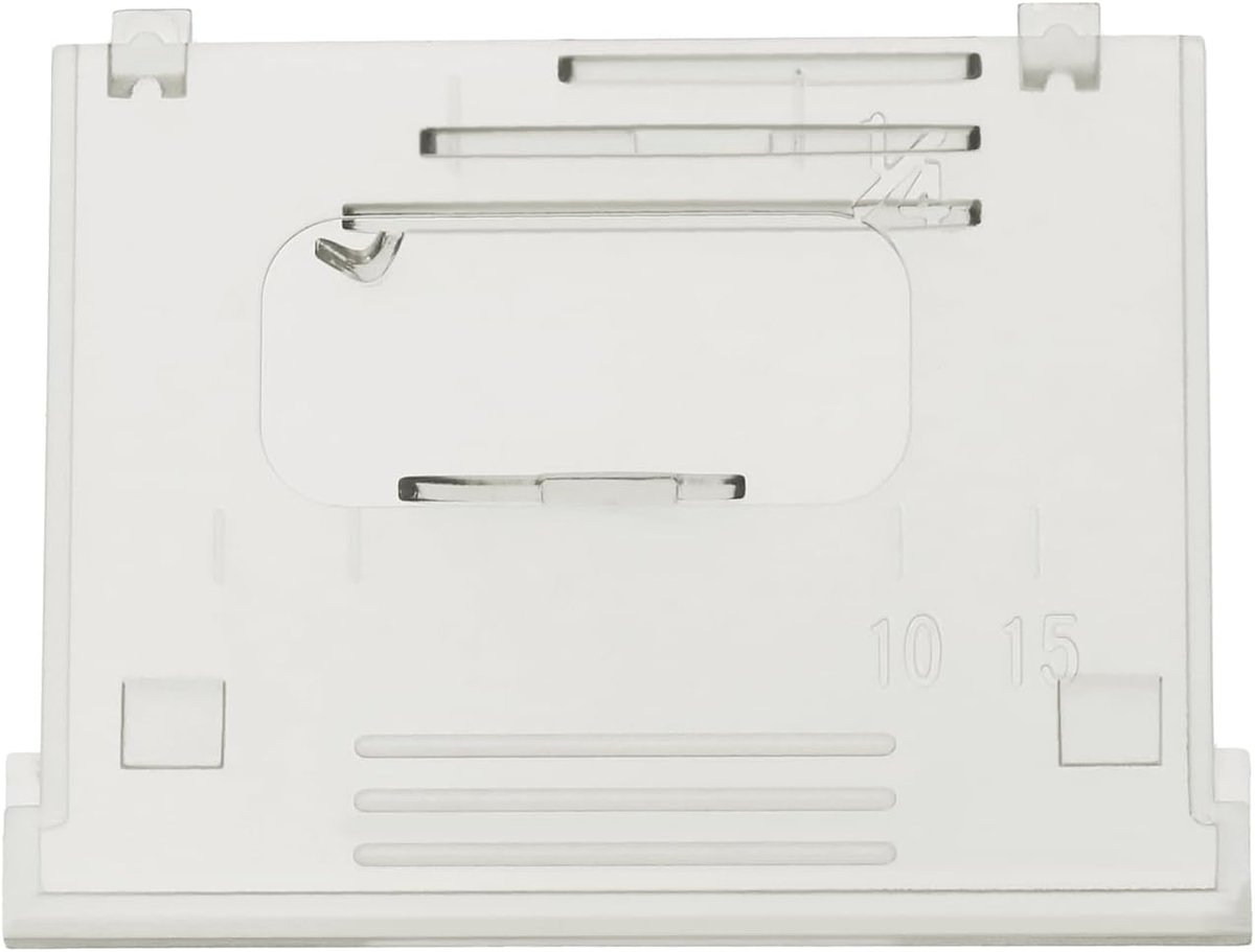 Spoelafdekplaat XF2404001 compatibel met Brother BB370/BM2800/BM2800CT/BM2800FG/BM3550FG naaimachine naaldafdekkingsplaat, transparant