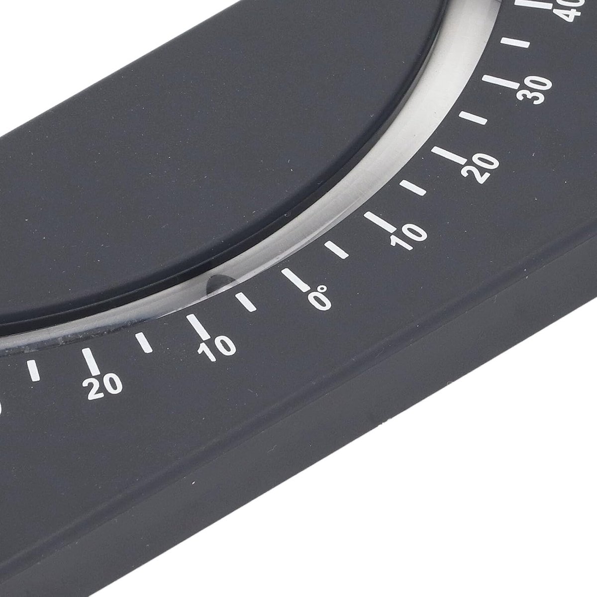 40 Tot 40 Graden Hoge Resolutie Hoekinclinometer, Compact Draagbaar, Duidelijk Afleesbaar ABS Scheepsclinometer met Bevestigingsgat voor Horizontale Microhoekmeting