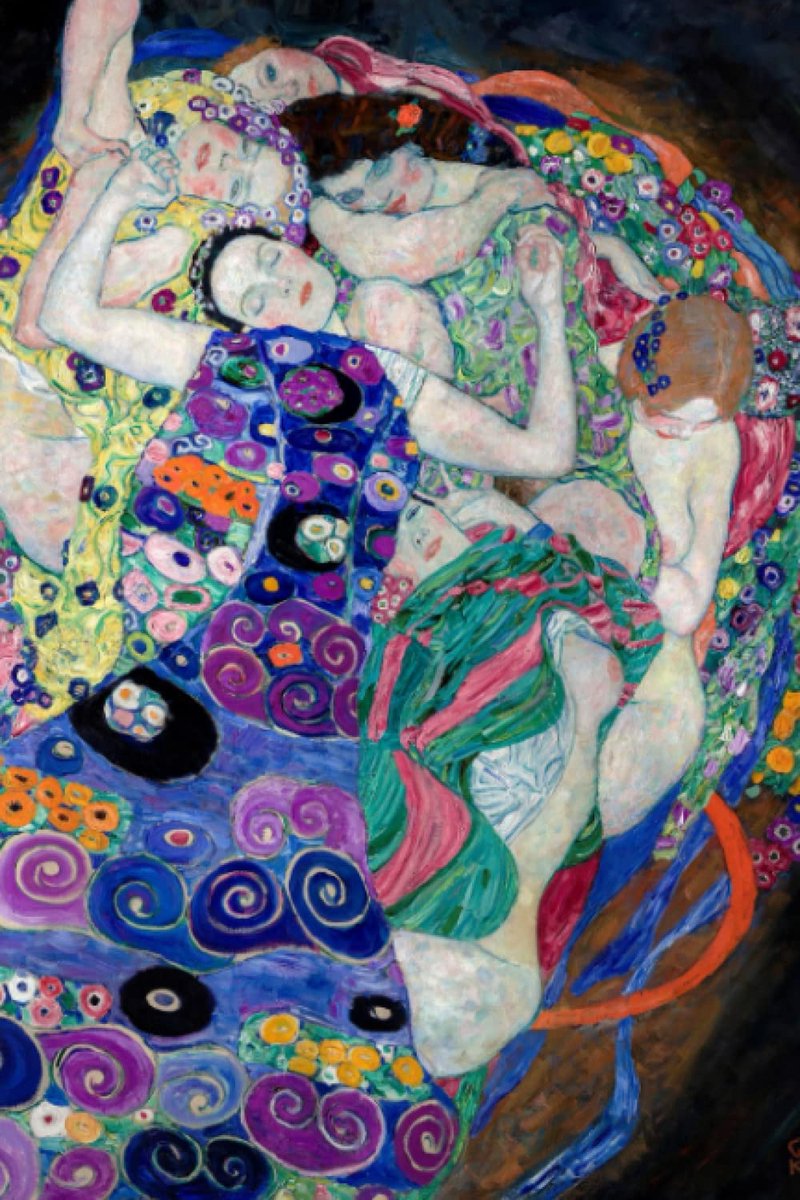 Klimt The Virgin Notebook Journal