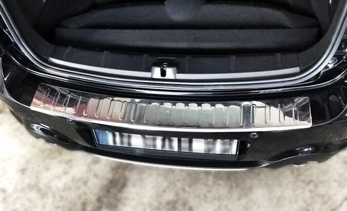 Roestvrij staal, chroom, compatibel met MINI COUNTRYMAN | 2010-2017 | met schuine rand | premium kwaliteit van RECAMBO