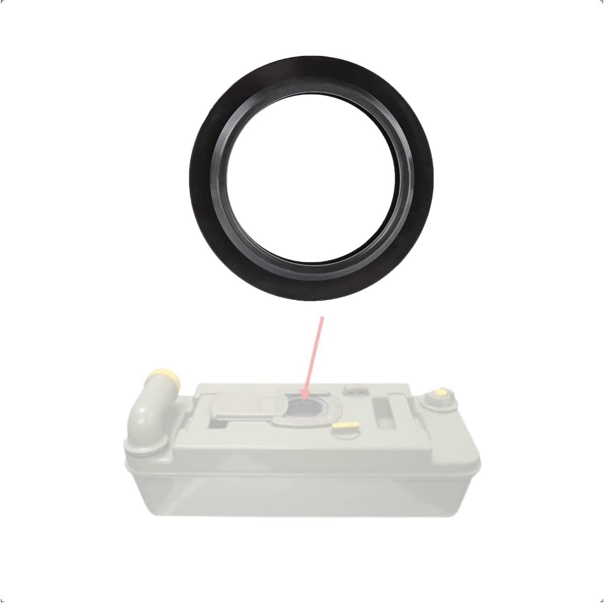 23721 lipafdichting, compatibel met Thetford Cassette Lip Seal WC, geschikt voor C200, C250, C400, C500, C2, C3, C4, caravan, camper