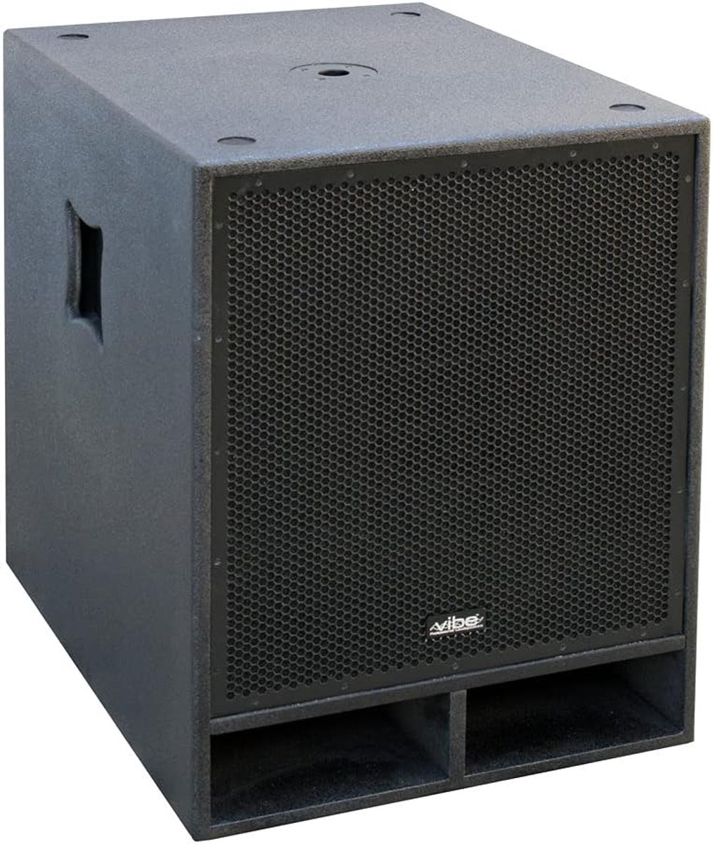 Subwoofer 18 inch - robuuste MDFF-constructie - 600 W RMS vermogen - krachtige baservaring - SnelShoppen