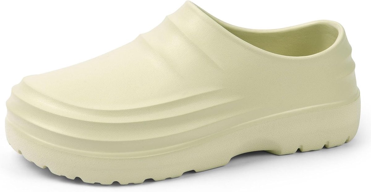 Tuinschoenen heren EU 40-41 - Kaki EVA - Antislip - Lichtgewicht en waterdicht - ShopVlot