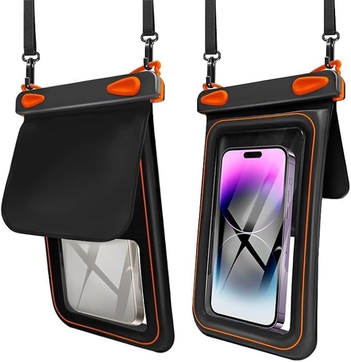 Waterdichte smartphonehoes - duurzaam pvc - touchscreen - ideaal voor zwemmen - ShopVlot
