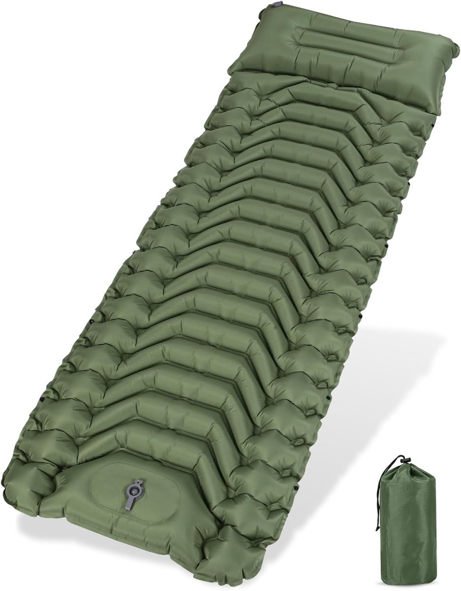 Luchtbed 13 cm - Zelfopblazend - Waterdicht - Ideaal voor kamperen - ShopVlot