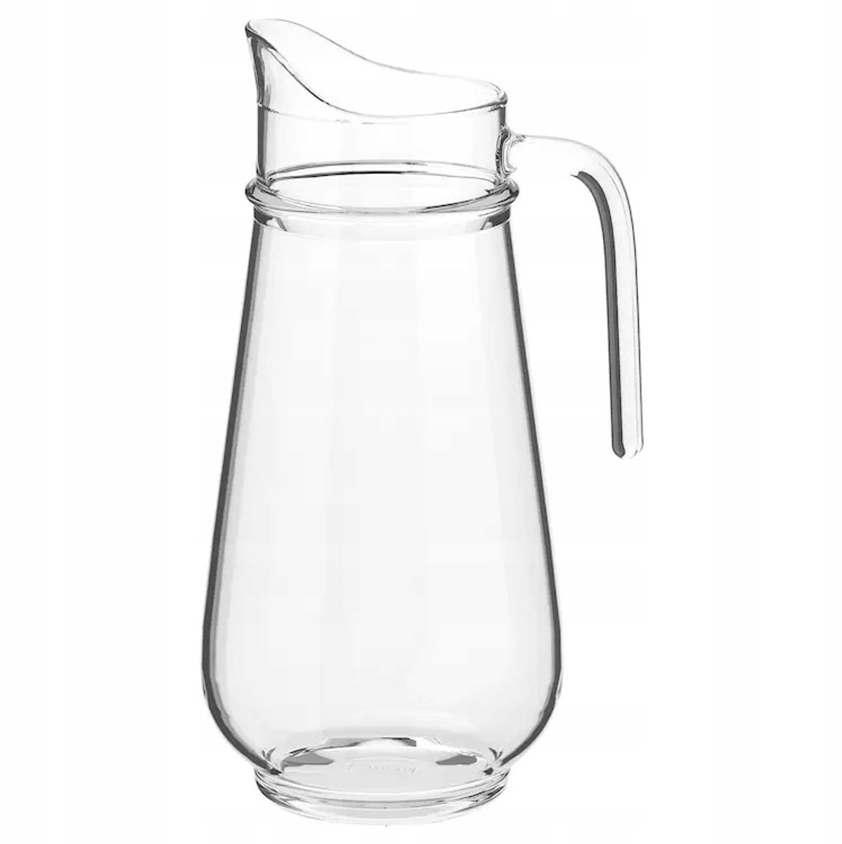 Merkloos Glazen Kan 1,7L - Transparant & Vaatwasmachinestandisig
