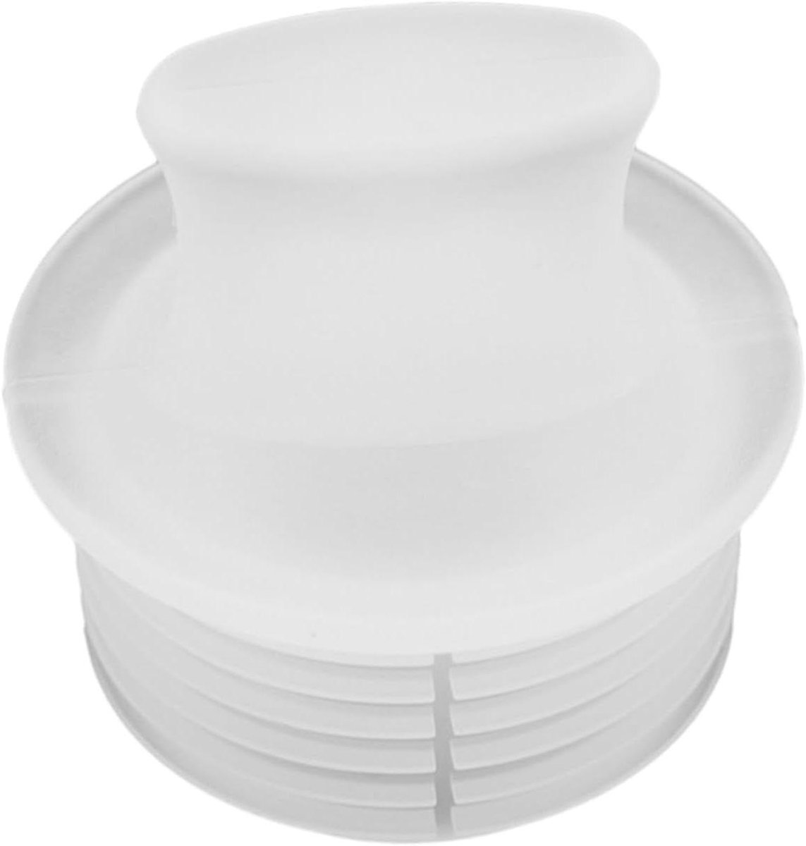 Siliconen Flesdop - Kruikstopper Waterkoker - Warmte Behoud - Lekvrije Afdichting - 48 x 48 x 39 cm - Wit