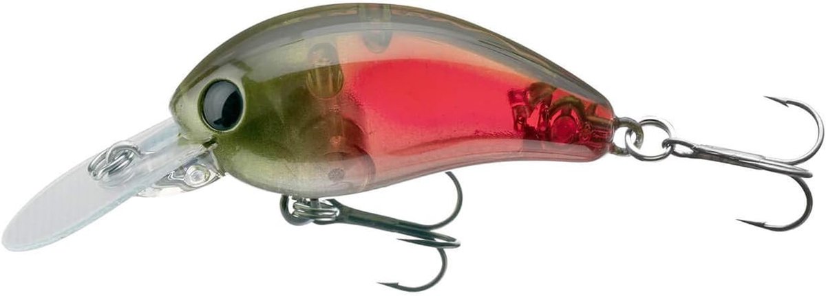 Baby Crank Wobbler - Kleine plug Vis aas - Vissen op roofvis - Sterke trillingen - 3.5 cm - Lazer Red