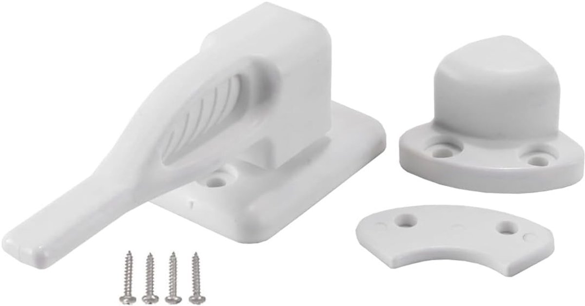 Raamslot voor caravan, caravandeur, voor campers, campers en ombouwvoertuigen (97 x 46 x 20 mm)