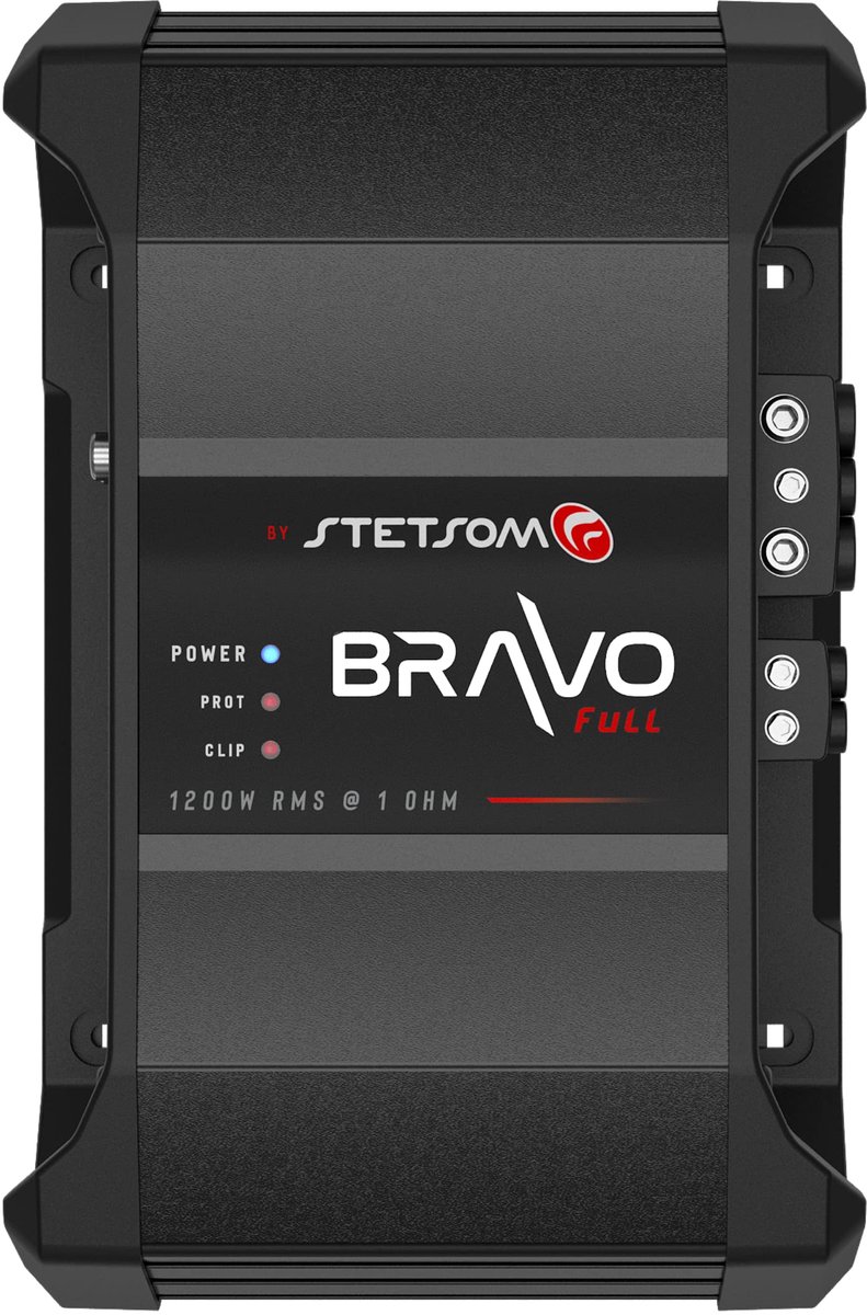 Auto Versterker 1200 Watt RMS - Mono 1 Ohm - HD-geluidskwaliteit - Ideaal voor Subwoofers - SnelShoppen