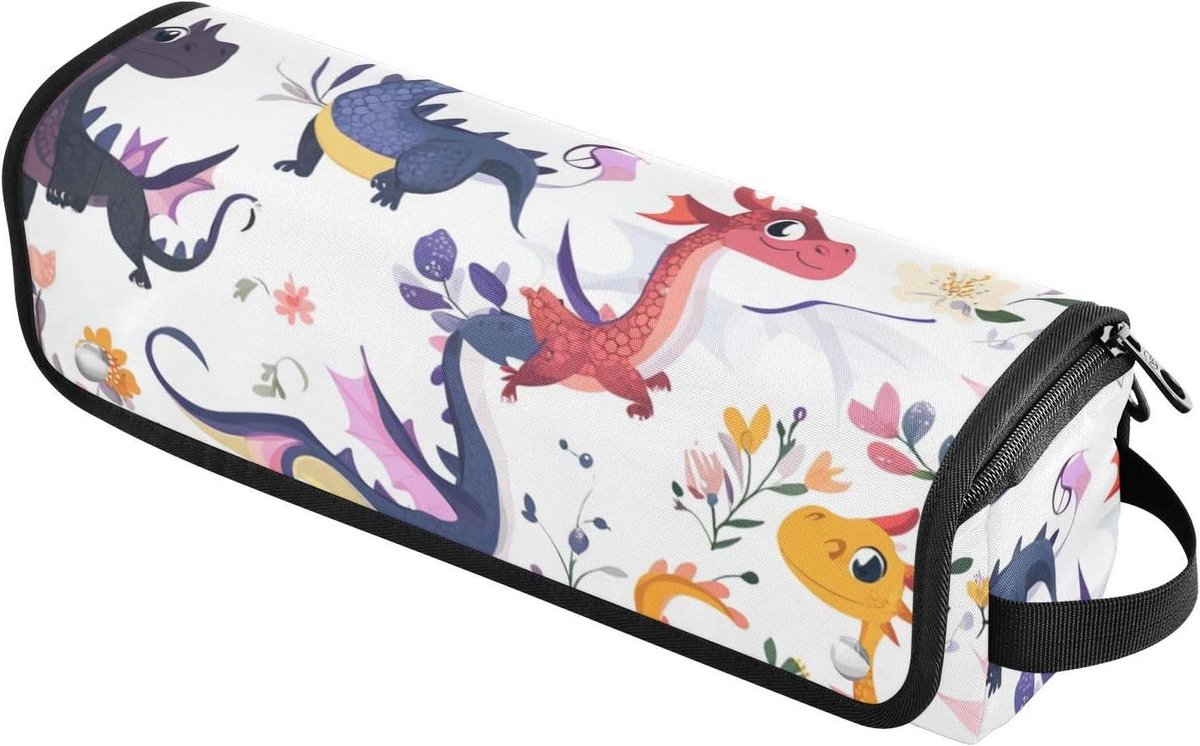 Haargereedschap Organizer - Reistas Stijltanghouder - Styling Tools Opbergen - Hittebestendige Mat - 37 cm - Wit