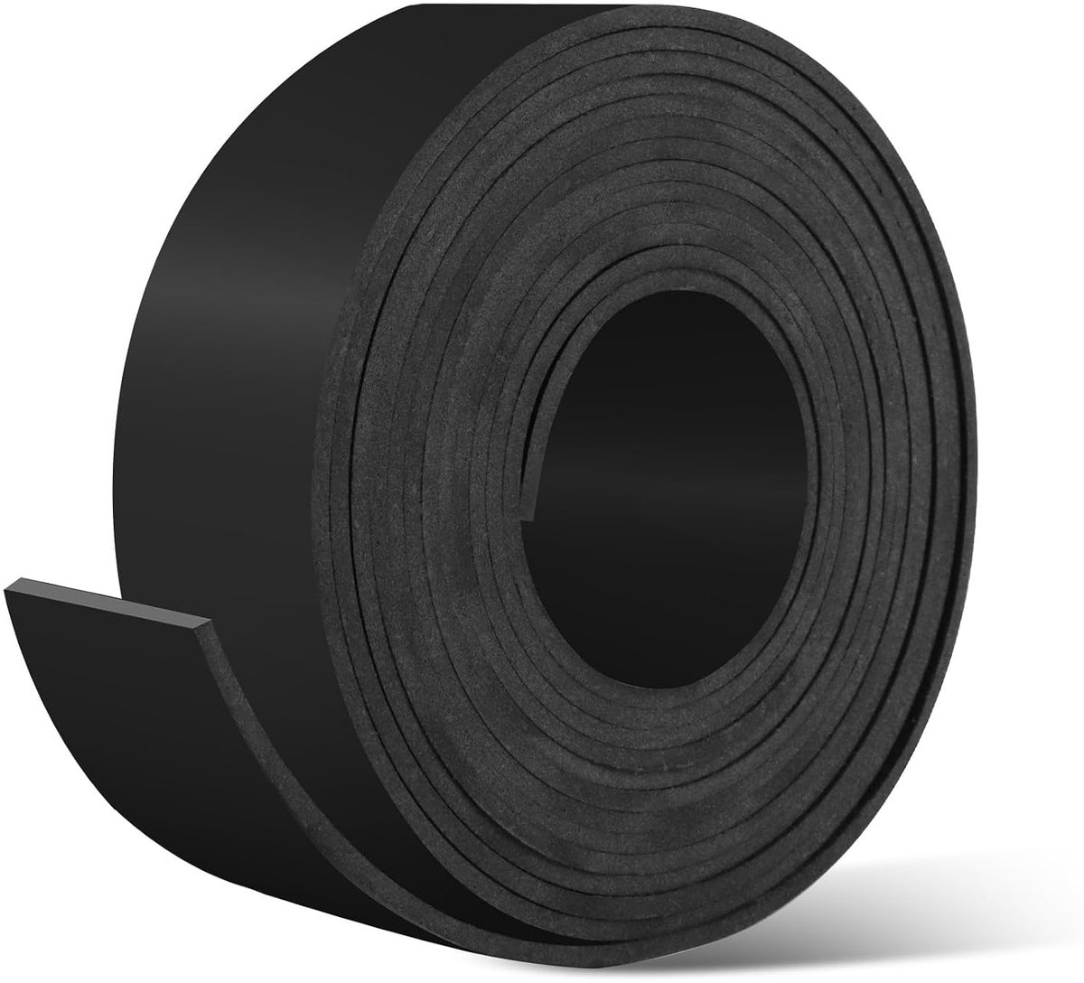 Rubberen strips, neopreen, rubberen mat, massief rubber, multifunctionele rubberen plaat voor deuren, ramen, vloerbescherming en trillingsdemping