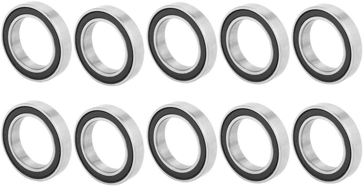 17x26x5mm Rubber Afgedicht Hoge Snelheid Metaal 10 Stuks