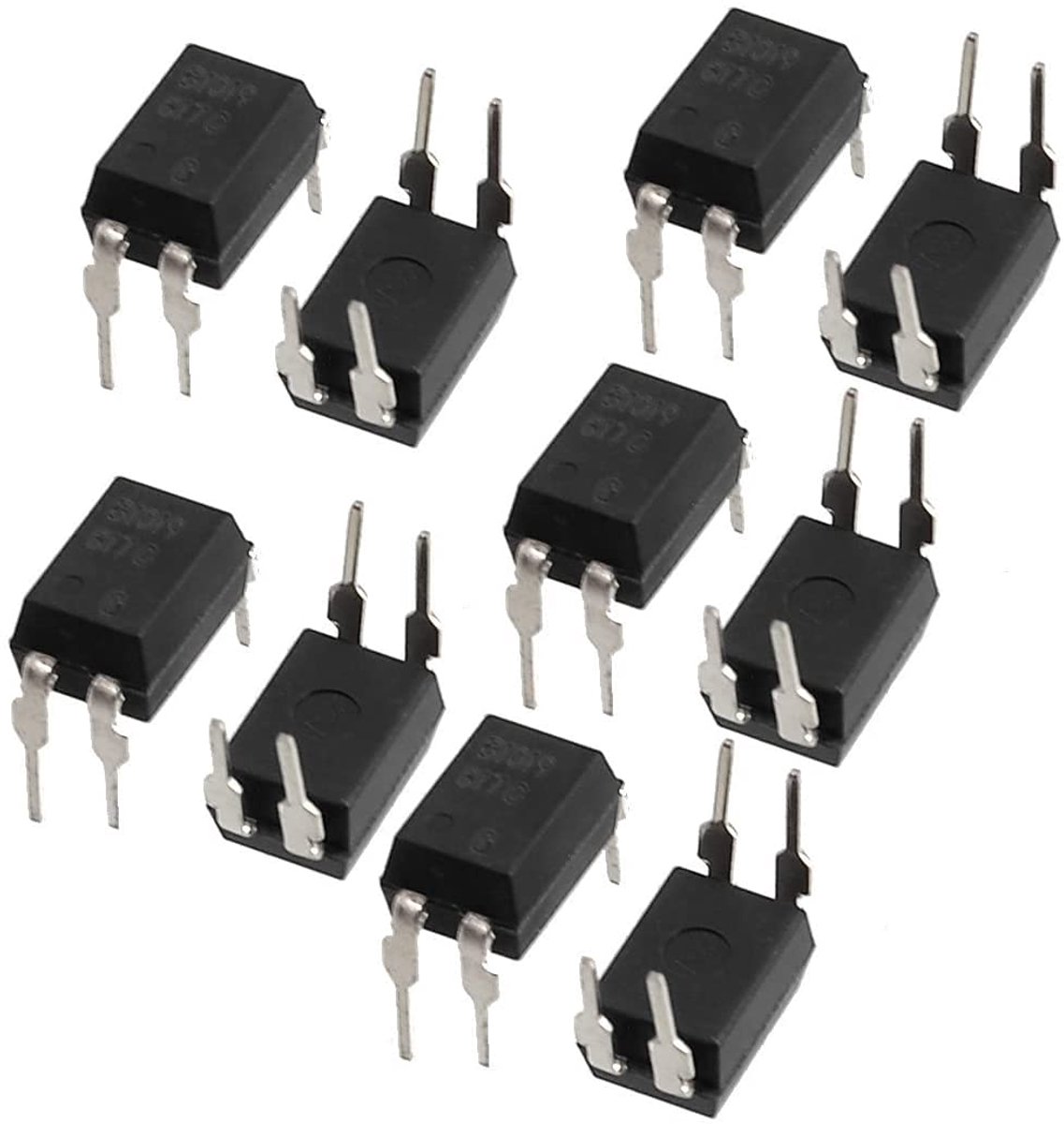 Optokopplers 10 stuks - PC817 DIP-4 - 1 kanaal - ideaal voor isolatie - ShopVlot