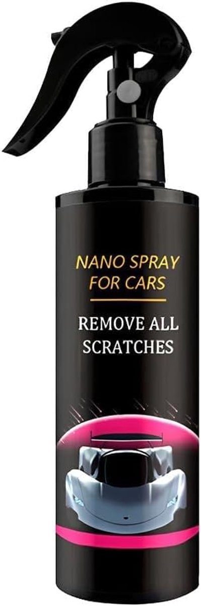 Auto Kratzer Entferner Spray - Nano Flüssigglas Politur - Inclusief Schwamm en Tuch - Verwijder krassen eenvoudig - ShopVlot