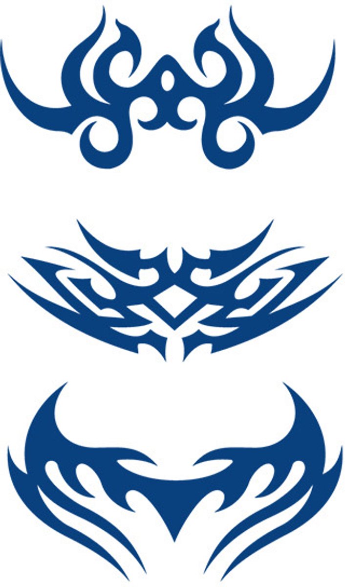 Tijdelijke tattoo Tribal stoer 2 weken