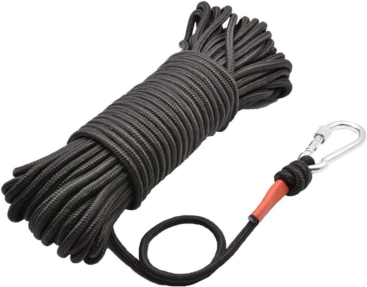 Viss magnetische touw 20 meter - multifunctionele nylon kabel - 6 mm/8 mm diameter - ideaal voor magnetisch vissen - ShopVlot