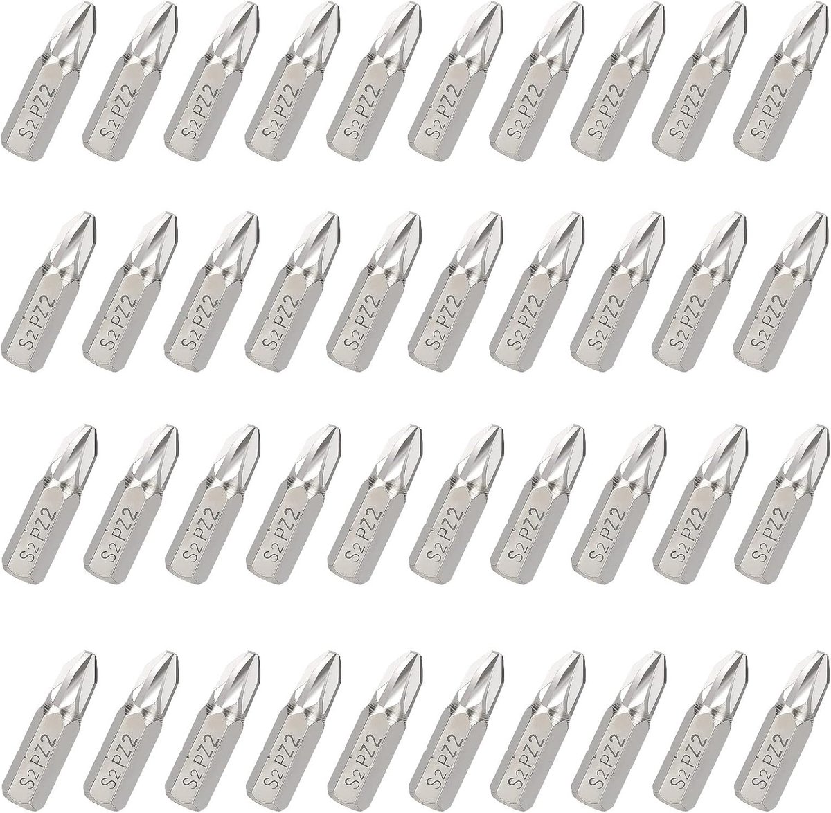 Schroevendraaierset PZ2 40pcs - Hoogwaardige kwaliteit - Ideaal voor precisiewerk - Compleet assortiment - ShopVlot