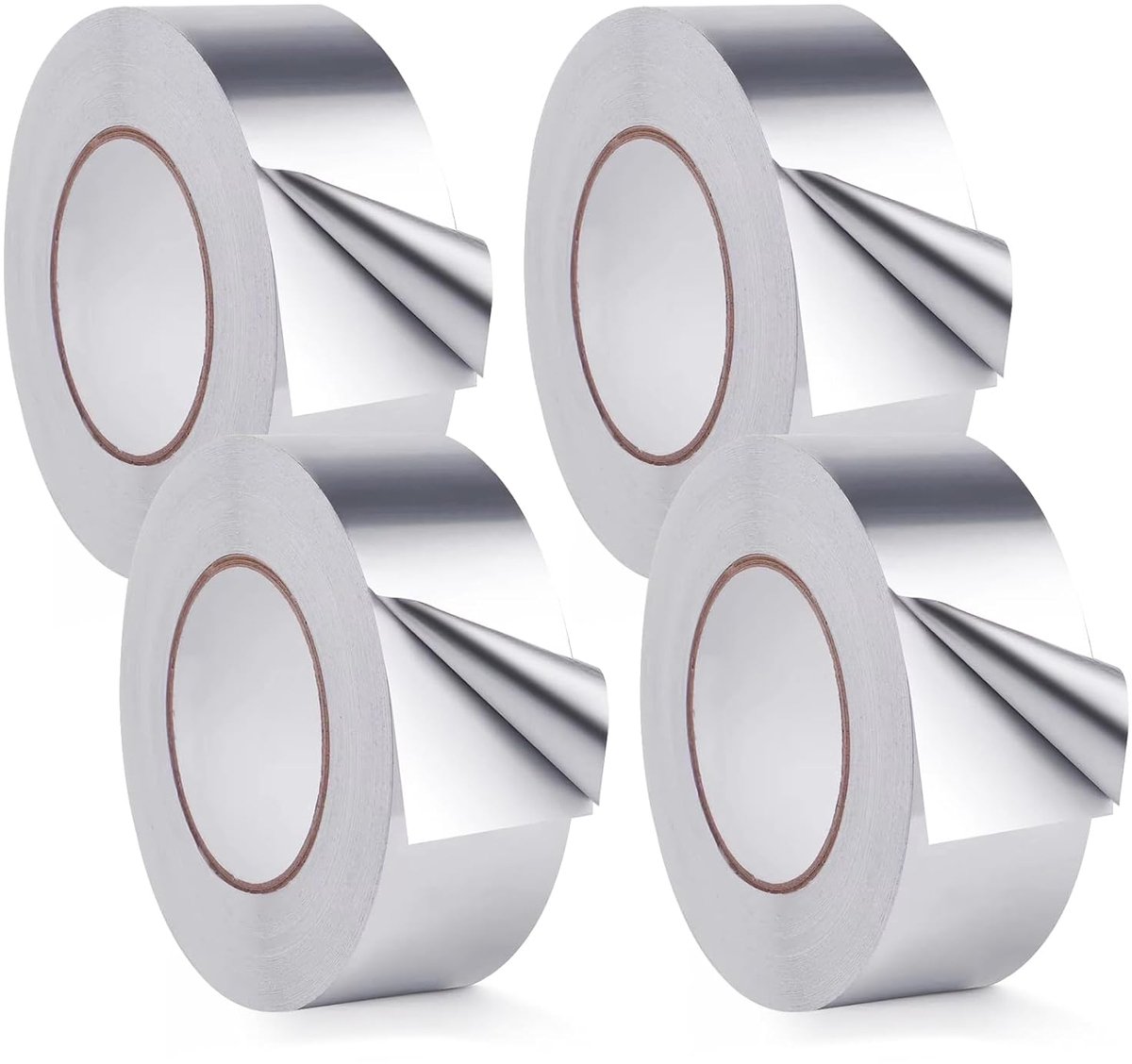 Aluminium plakband 50 mm x 20 m - waterdicht - hittebestendig - ideaal voor stoomblokkeringen - ShopVlot