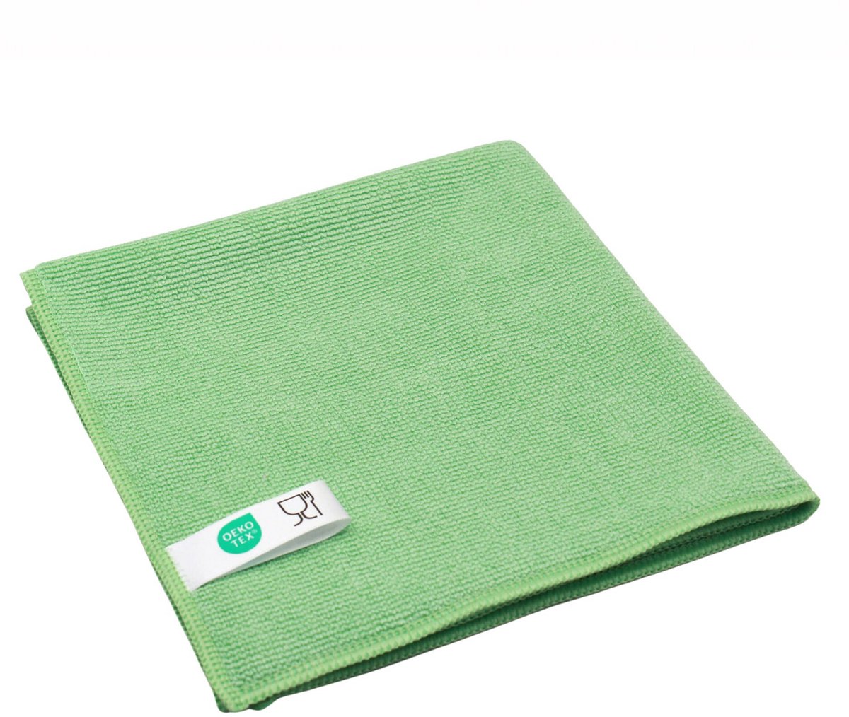 Foodline Microvezeldoek ChiaMo.nl Groen 40 x 40 cm (5 stuks)