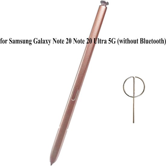 Note 20 Stylus Pen Vervanging EJ-PN980BBEGEU voor Samsung Galaxy Note20 voor Samsung Note 20 Ultra 5G Stylus Touch S Pen + Uitwerppen Zonder Bluetooth (Rose Gold) — afbeelding 5