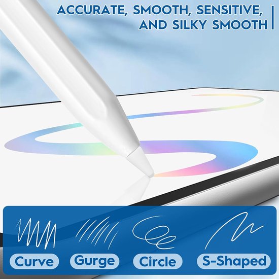 4 stuks reservepunten compatibel met Xiaomi Pad 6 11 inch stylus tip, reserve tip, touch tips nibs, stylus tip compatibel, voor Xiaomi Pad 6 11 inch stylus tip, controle, schermvriendelijk — afbeelding 4