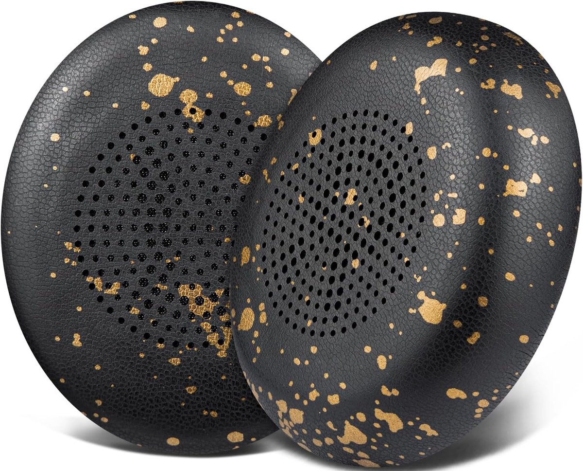 Oorkussens Vervanging voor Jabra Evolve2 65 (Evolve 2 65MS 65UC MS UC)/Evolve2 40 (40UC 40MS USB)/Elite 45h On-Ear Draadloze Headset, Earpads Cushions met Zacht Proteïneleer