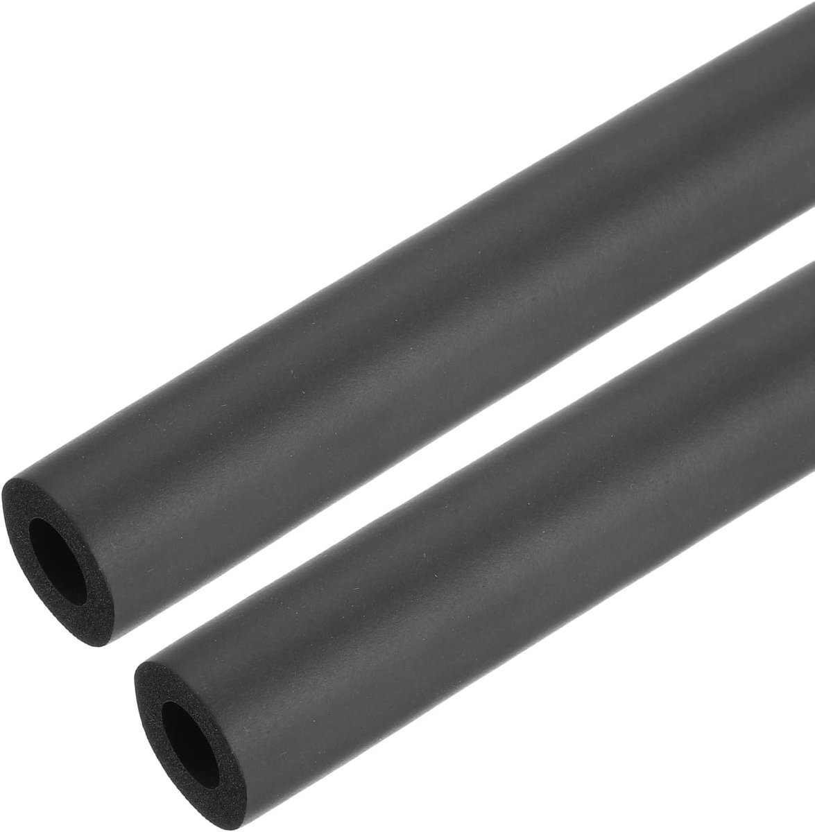 Schuimbuis, isolatie, schuimslang 2 stuks, 10 mm ID, 19 mm, OD schuimbuis voor gripondersteuning, buisisolatie, zwart