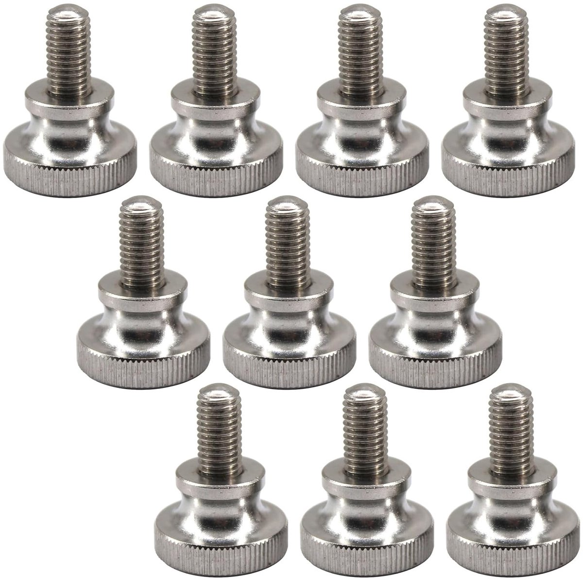 Kartelschroeven, M4 x 6 mm, 304 roestvrij staal, 10 stuks