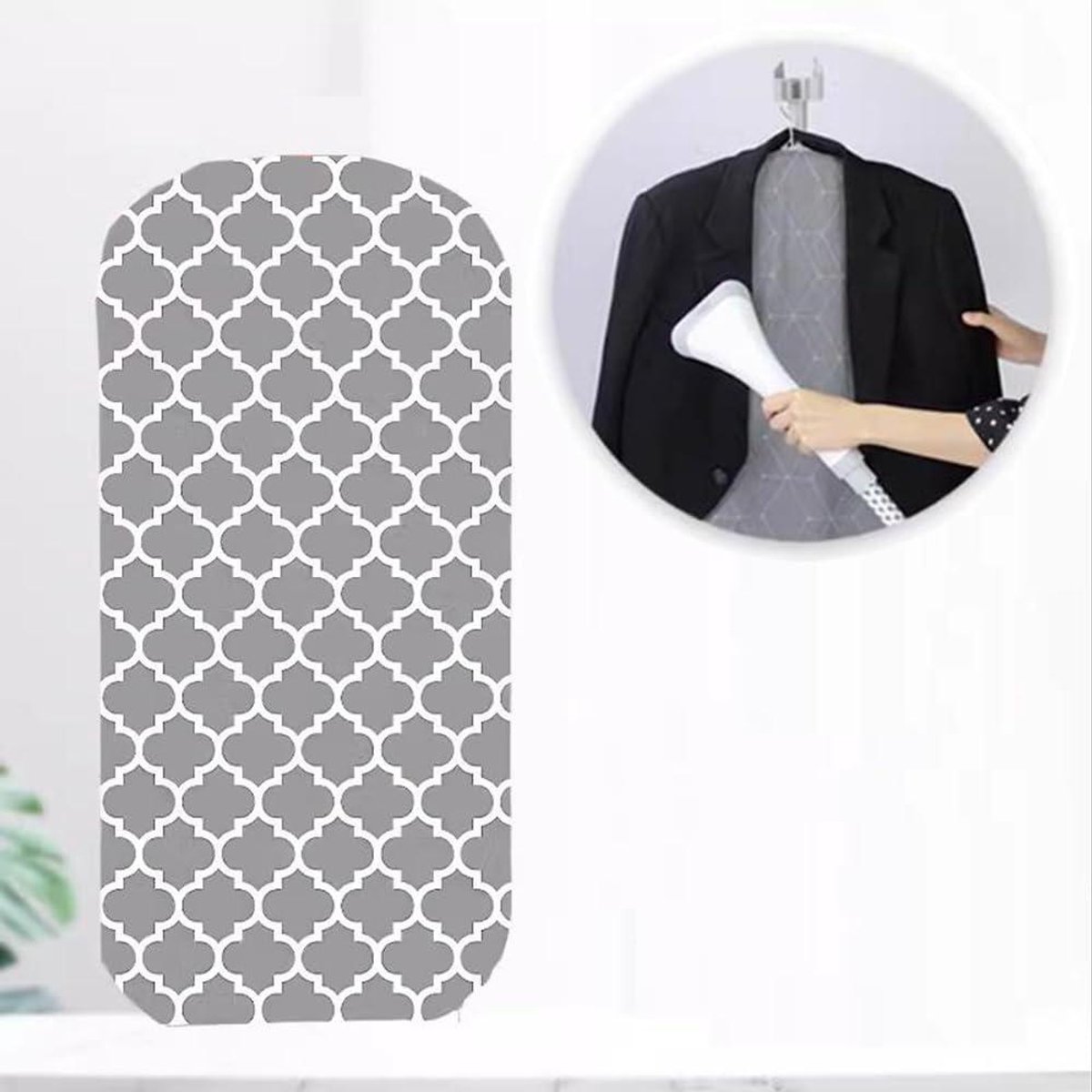 Kledingstomer houder - Strijkplank accessoire - Kleding stomen - 360° draaibare haak - 90x46cm - D