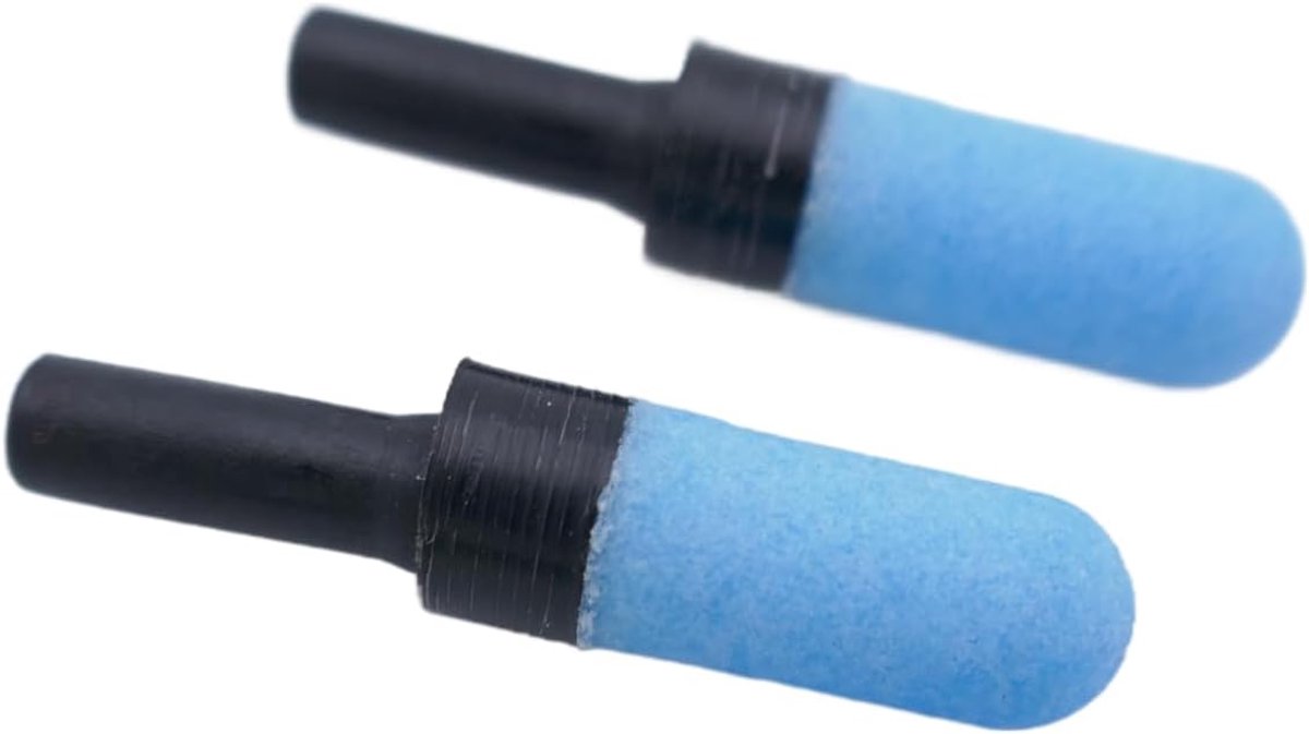 Pneumatische steekdemper van gesinterde kunststof met 4 mm nippel (1, 2 stuks steekdempers 4 mm)