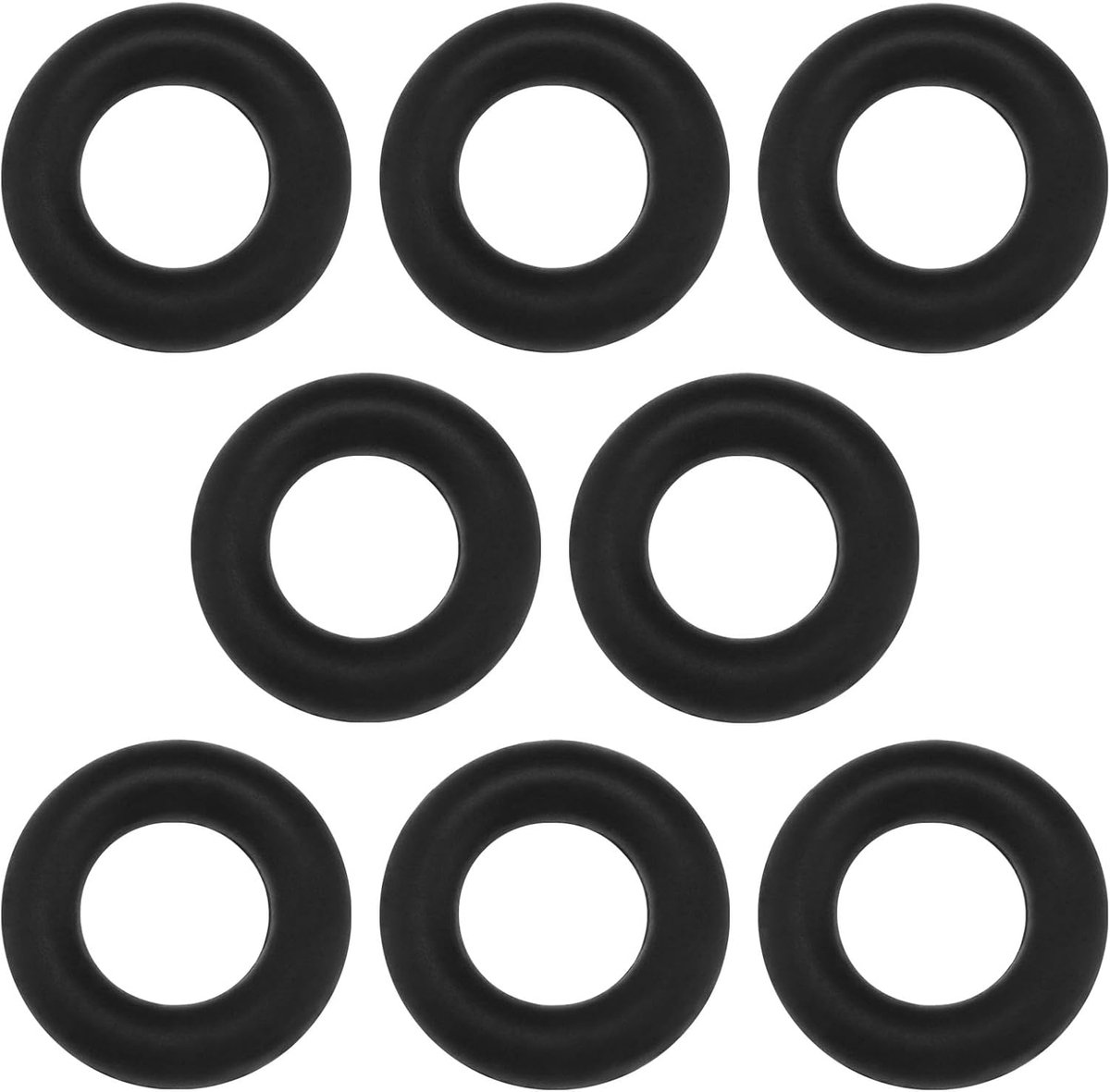 8 stuks 30 x 16 mm spoel spoel naaideel thuis naaimachine rubberen ring oude naaimachine rubberen ring draad wrap lederen ring compatibel met Singer 29-4 29K51