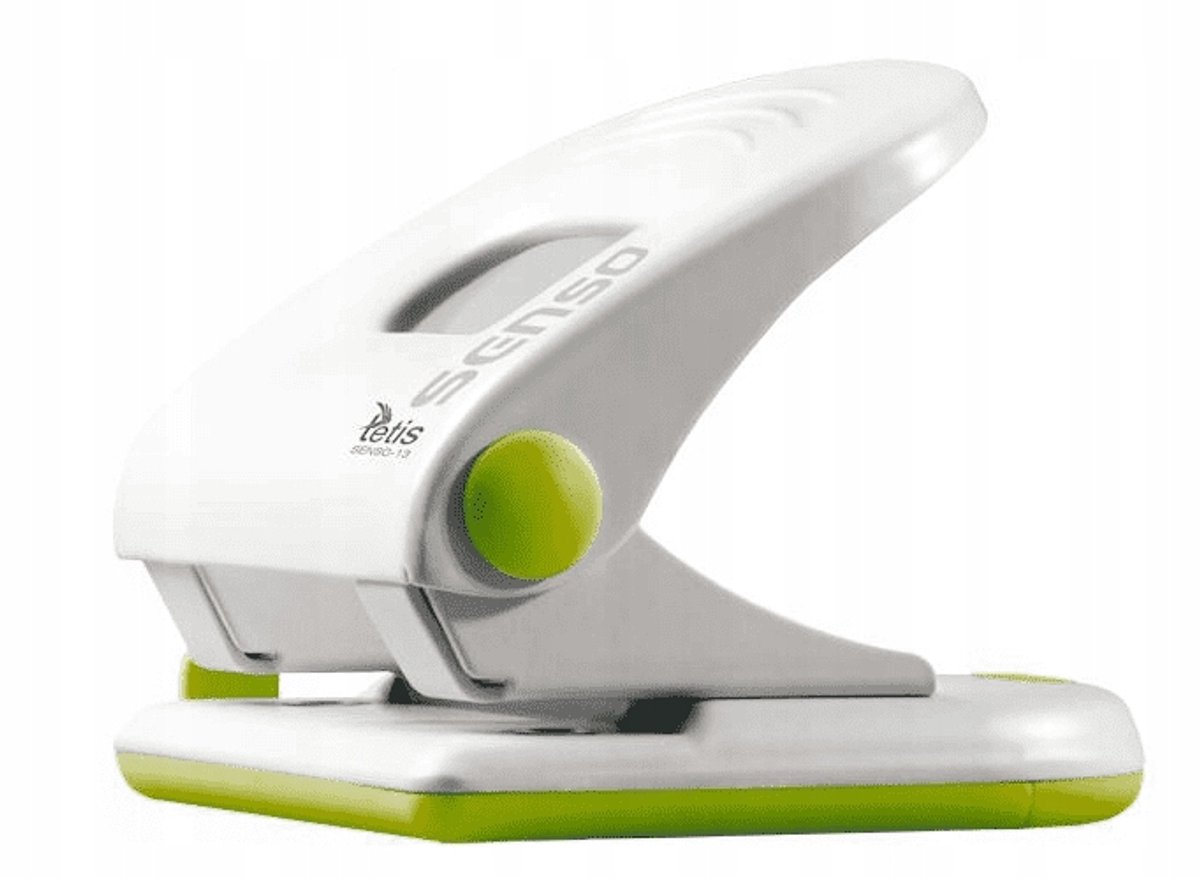 Tetis Senso-13 Perforator voor 40 vellen - Groen