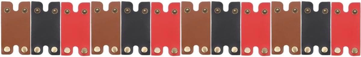Scheermes Beschermhoes - Scheerhouder Mouw - Reizen Bescherming - Synthetisch Leer - 8.5 x 4.5 cm - Diverse Kleuren