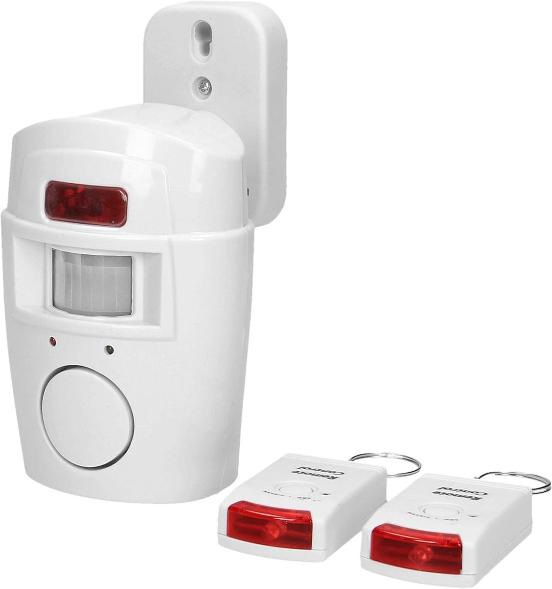 bewegingsmelder met alarmfunctie - mini draadloos - ingebouwde sirene - eenvoudig te installeren - ShopVlot