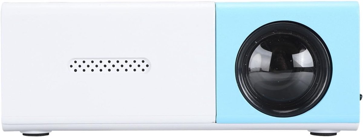 Mini projector 1080p FHD - draagbaar met ingebouwde speaker - inclusief afstandsbediening - ideaal voor films kijken - ShopVlot