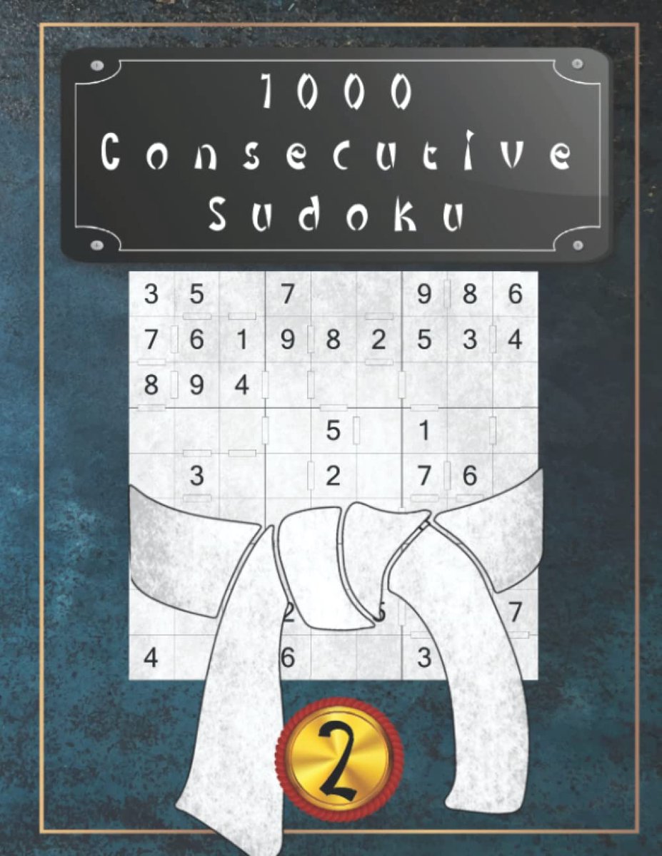 Sudoku puzzels 1000 stuks - Japanse hersenkrakers - niveau zeer gemakkelijk - ideaal voor hersentraining - ShopVlot